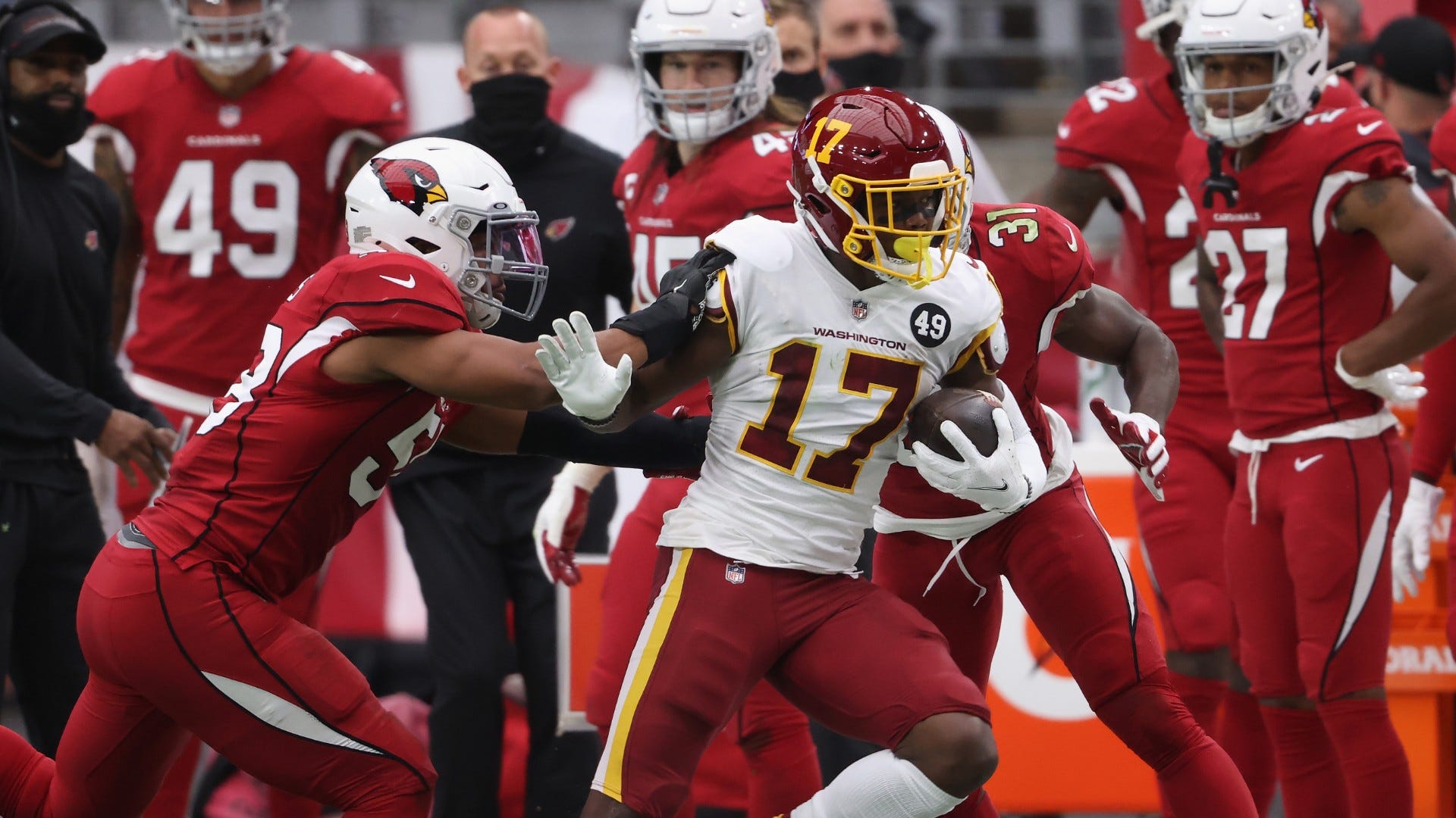 WATCH: McLaurin the lone bright spot for Washington offense