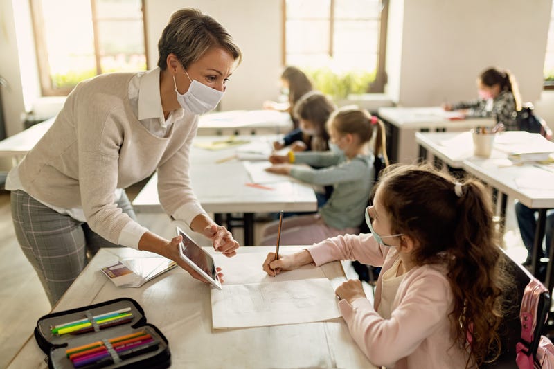 Teacher challenging St. Charles school district’s vaccine, testing mandate won’t be paid