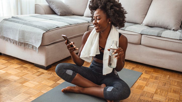 Work out with celebrity trainers like Julianne Hough and Gabrielle Union with this fitness app