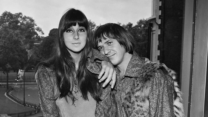 Cher and Sonny Bono
