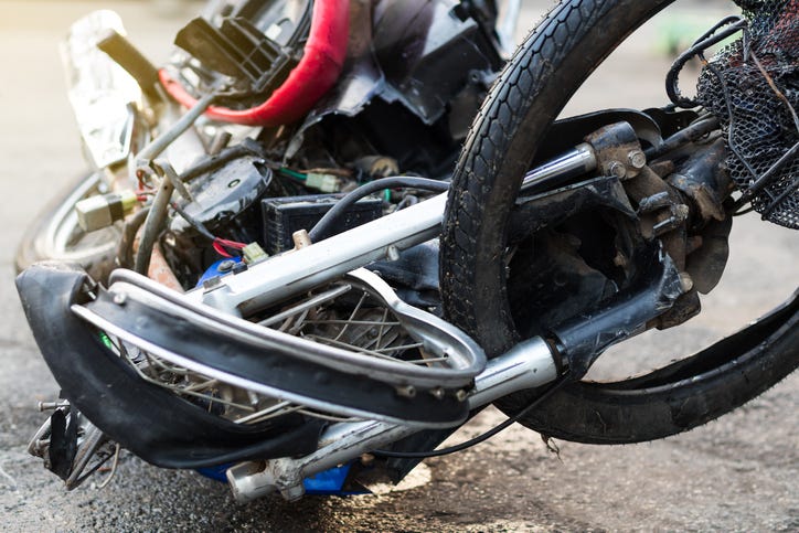 Motorcyclist splitting lanes dies after rear-ending a car in Grand Prairie