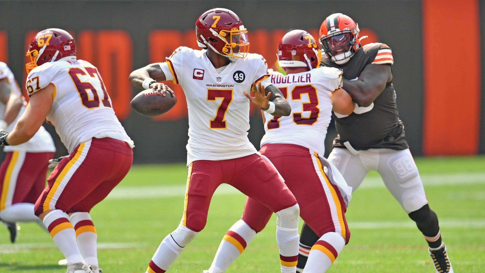 Ron Rivera on possibility of benching Dwayne Haskins: 'There's a cut-off point'