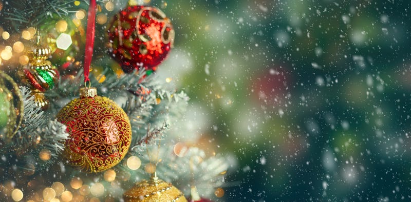 Christmas tree with ornaments