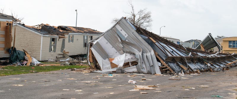 Hurricane Laura damage