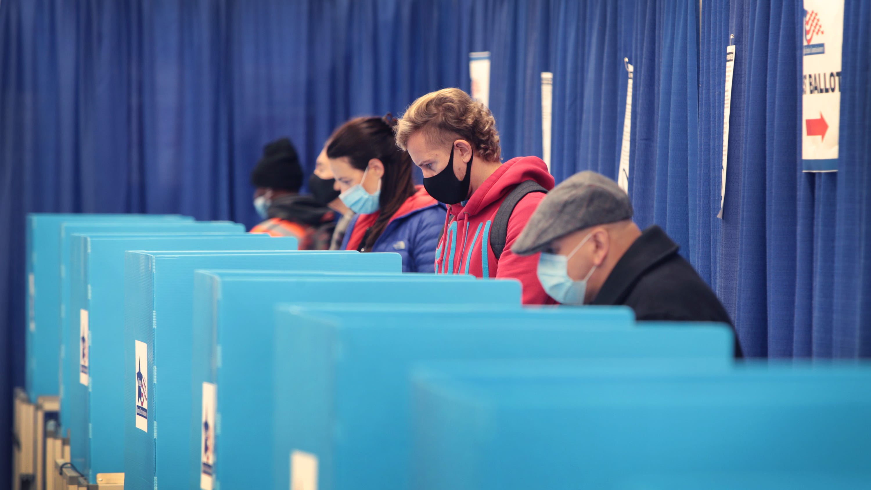 Voting going smoothly so far, city election officials say