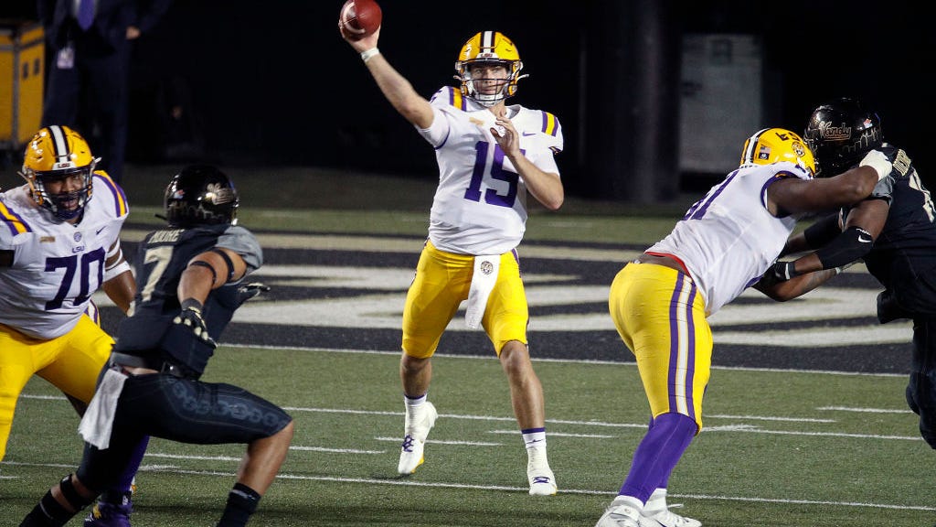 QB Myles Brennan announces he'll return to LSU, won't transfer: 'There's no place like home'