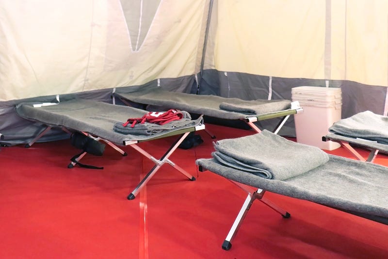 Emergency shelters prep for possible winter weather