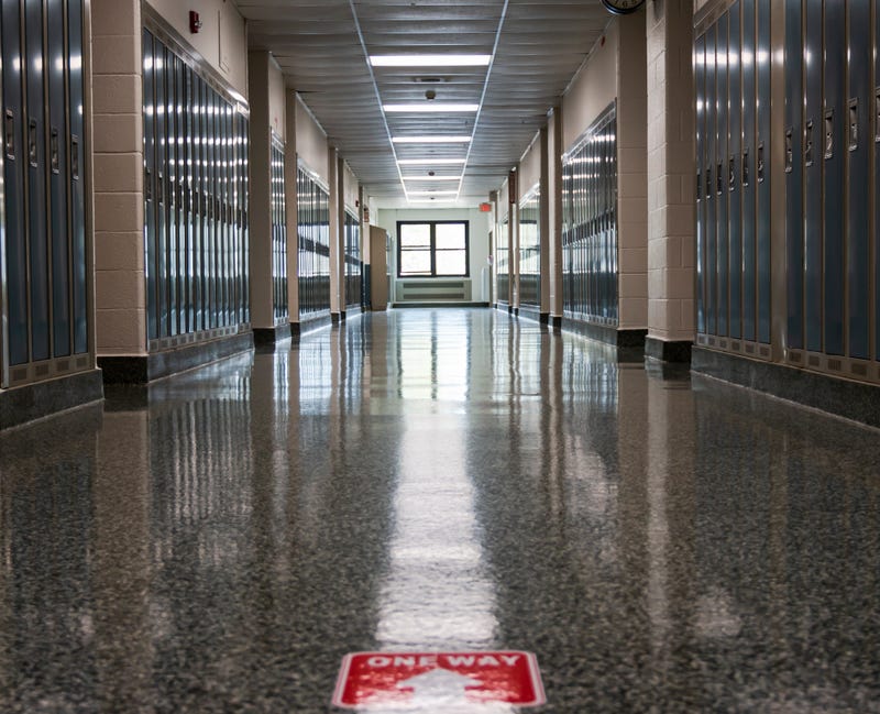 School hallway