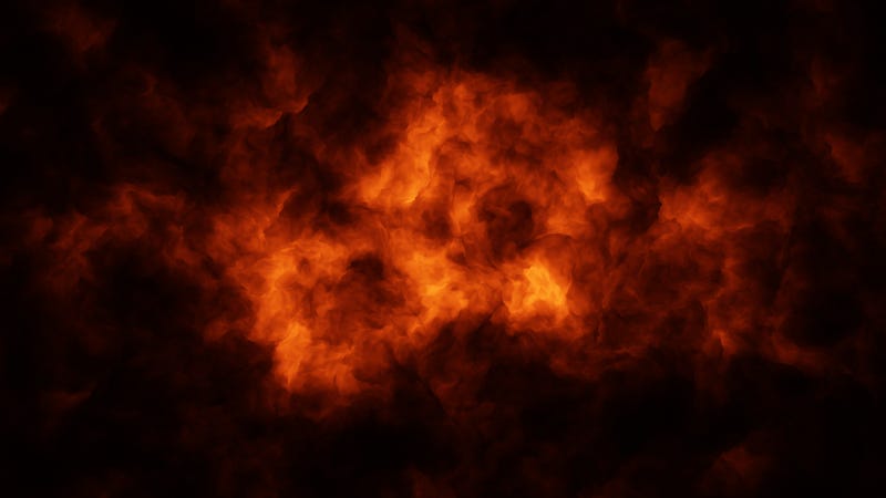 fire/smoke cloud