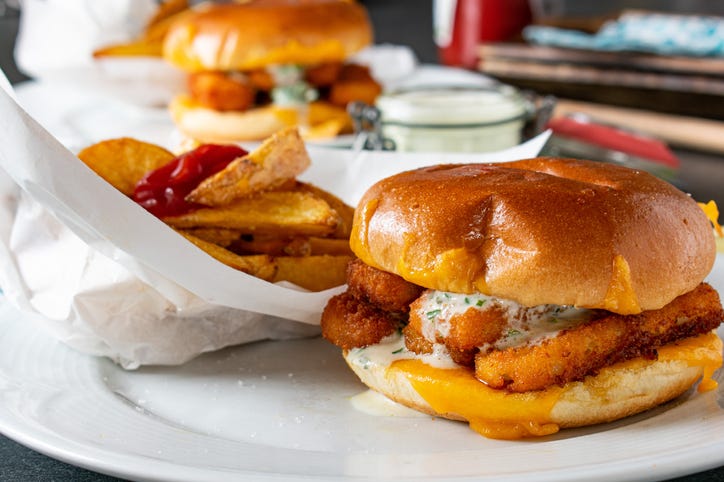 Fried Fish Sandwiches