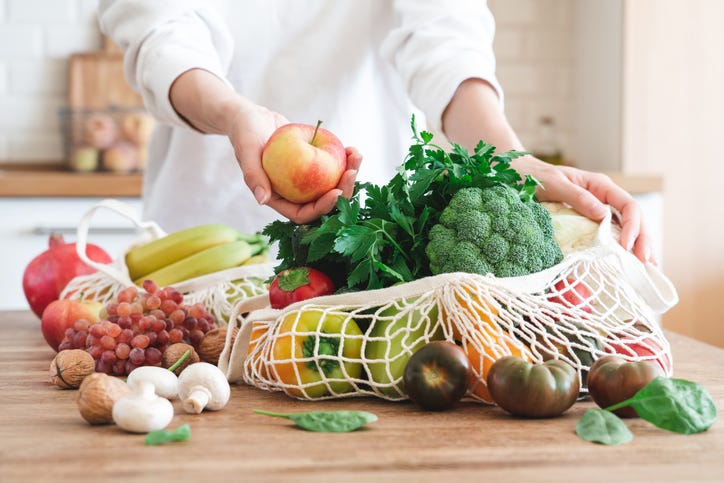 fruits and vegetables