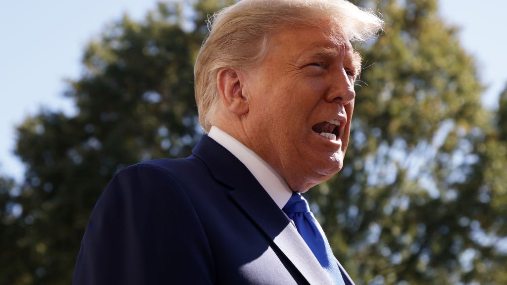 Donald Trump addresses voters in town hall