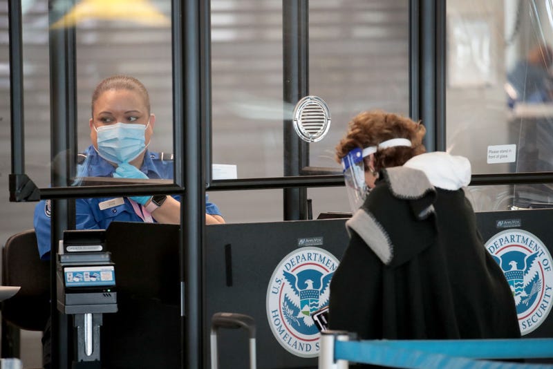 TSA agent at airport