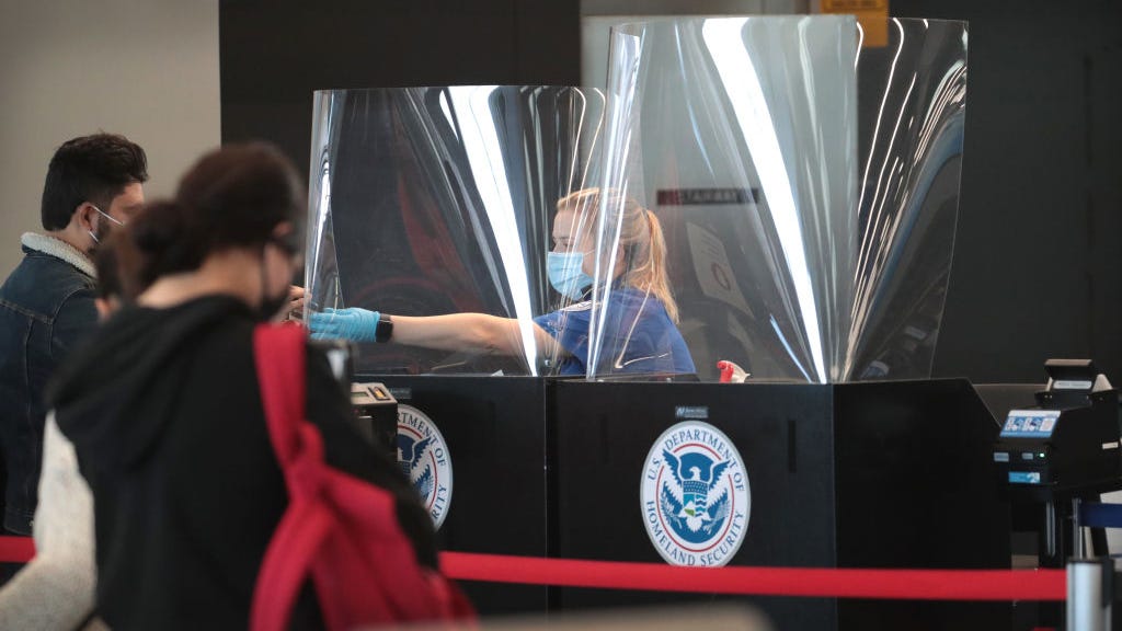 These are the 10 US airports with the most TSA COVID cases