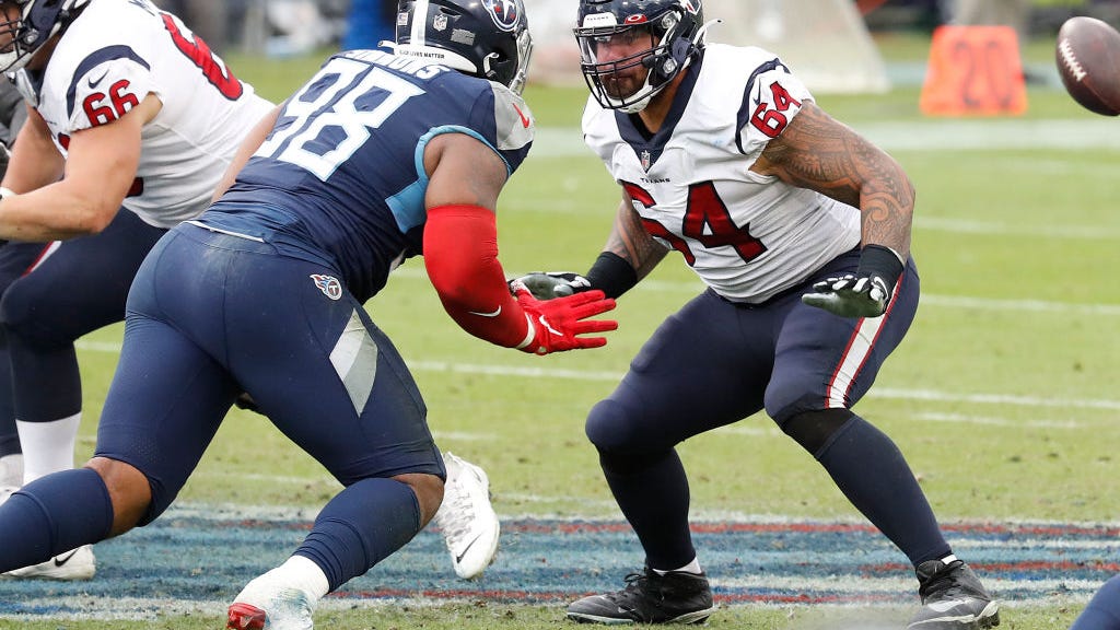 Why Texans benched Max Scharping for Senio Kelemete at left guard