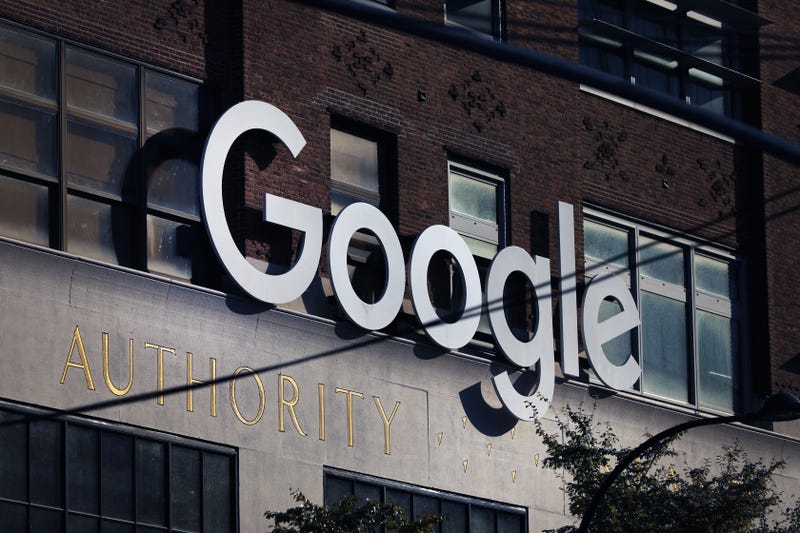 Google's offices stand in downtown Manhattan on Oct. 20, 2020, in New York City.