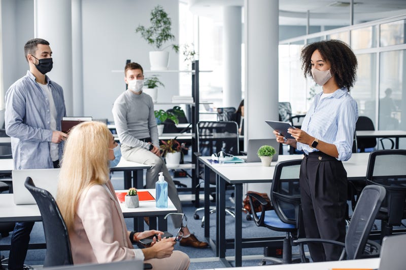 Workplace stock photo. 