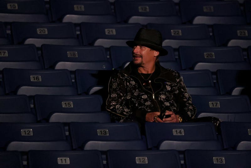 id Rock arrives at the final presidential debate between U.S. President Donald Trump and Democratic presidential nominee Joe Biden at Belmont University on October 22, 2020 in Nashville, Tennessee.