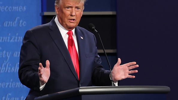 Trump at final debate: 'I am the least racist person in this room'