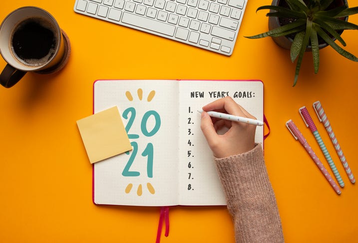 New Year's resolutions