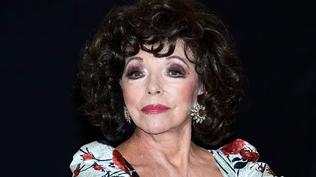'Dynasty' star Joan Collins 'delighted' to get COVID-19 vaccine