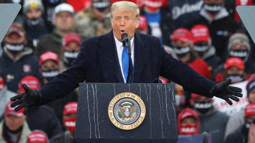 Trump tells Michigan women: 'We're getting your husbands back to work'