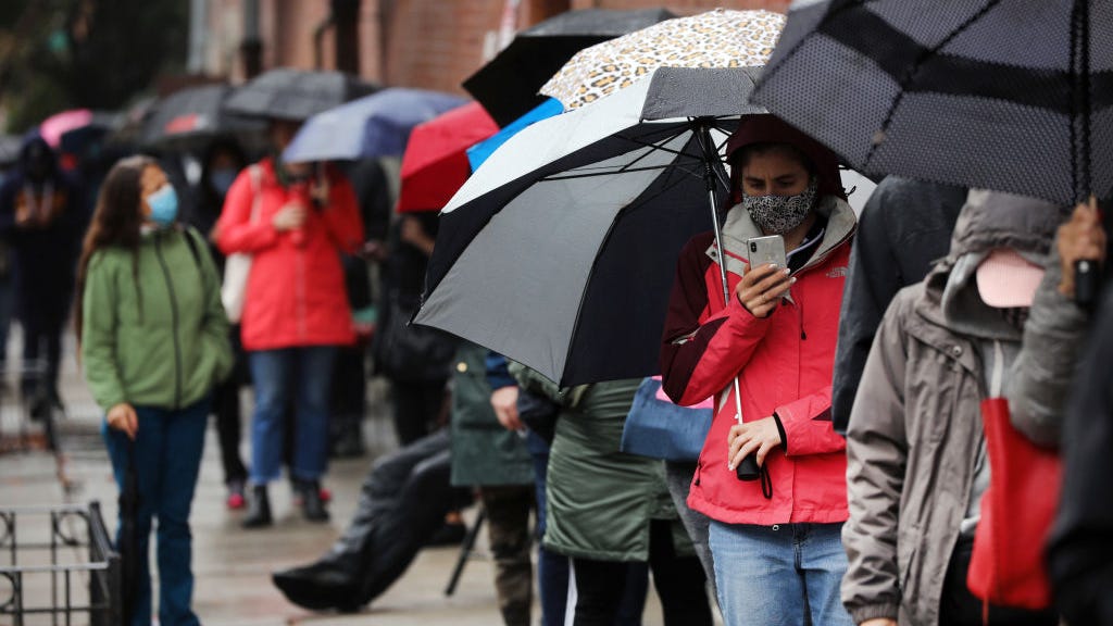Professional place holders will wait hours in line for you to cast your ballot