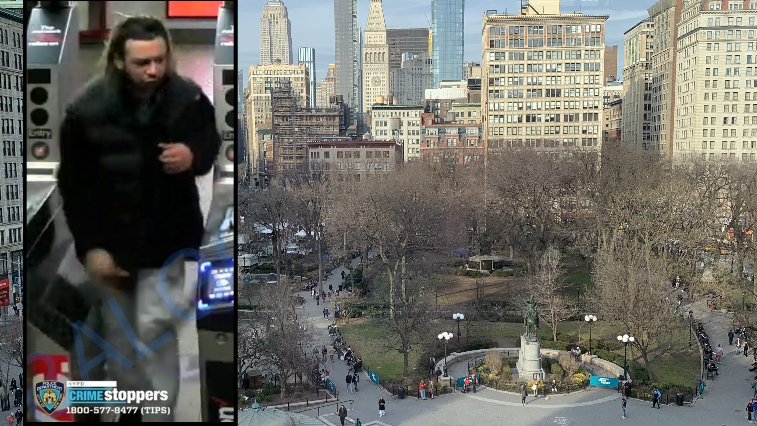 Man slashed with box cutter in unprovoked, daylight attack in Union Square