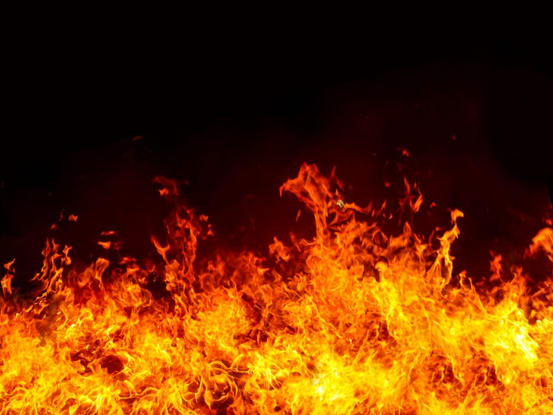 Fire flame - stock illustration