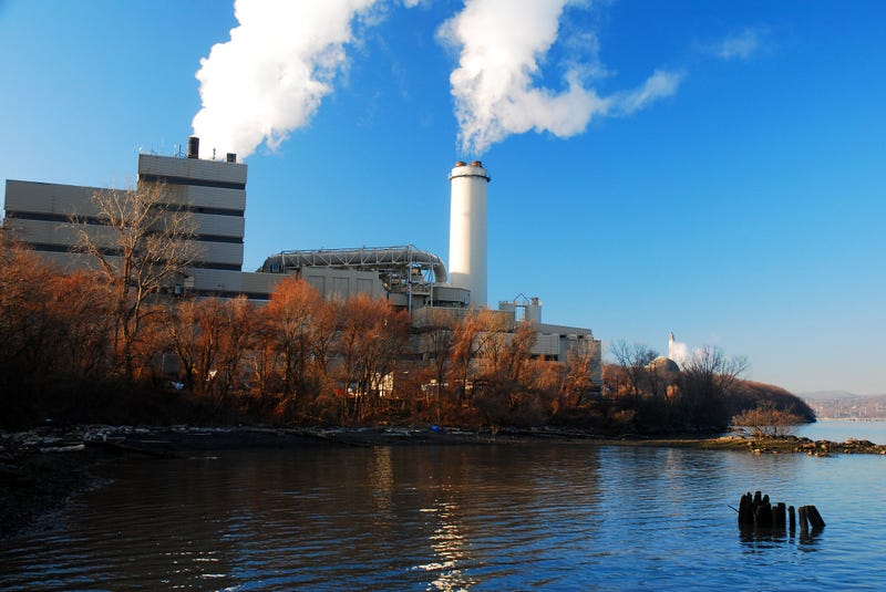 The indian Point nuclear facility on the Hudson River in New York.