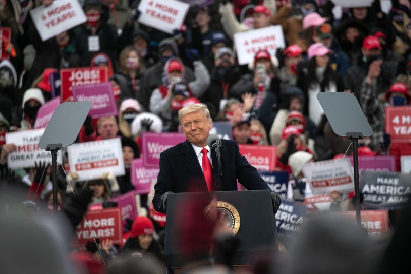 Trump rally in Waterford, Michigan