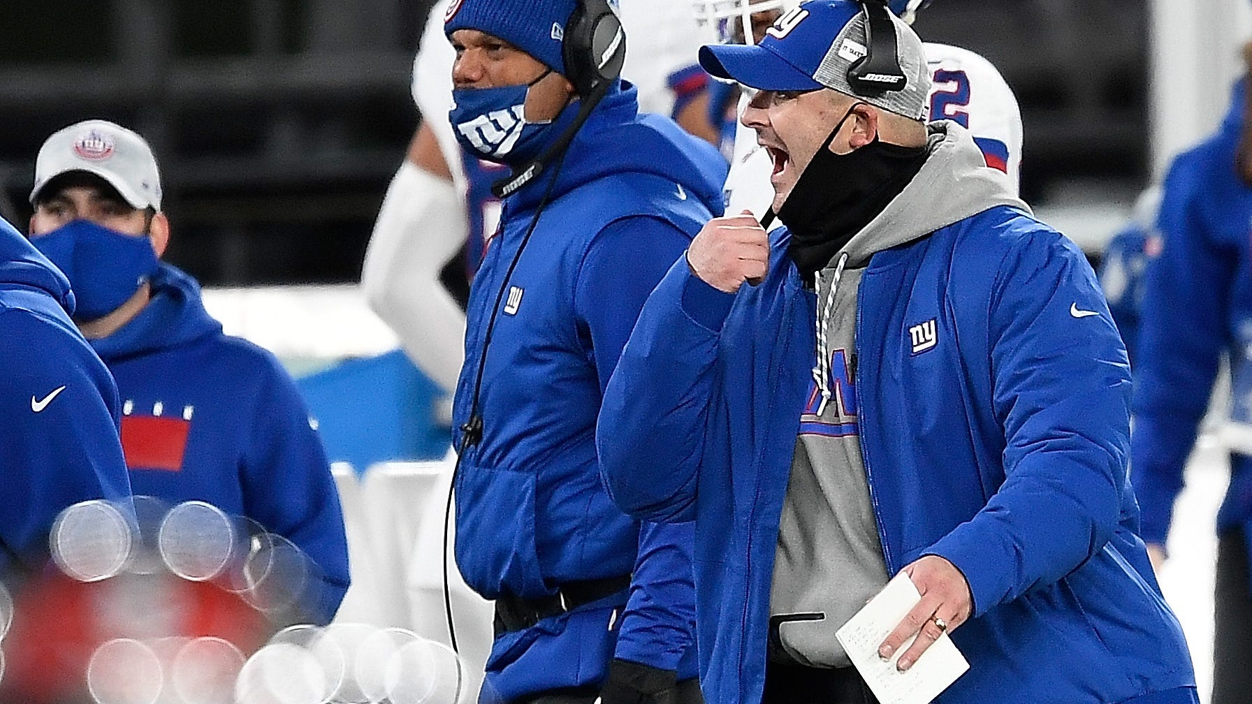 Joe Judge on controversial end to Giants-Bucs: 'They made the right call the first time'