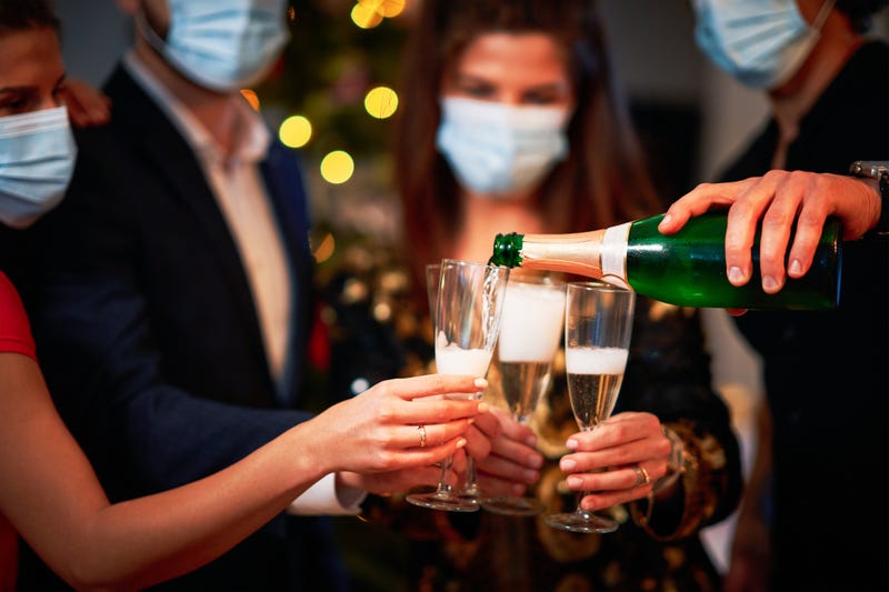 New Year's Eve celebrations will be hampered by the omicron surge this year.