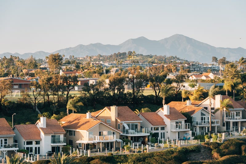 aerial view of dana point