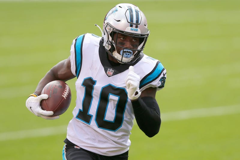 Curtis Samuel moves with a full head of steam.