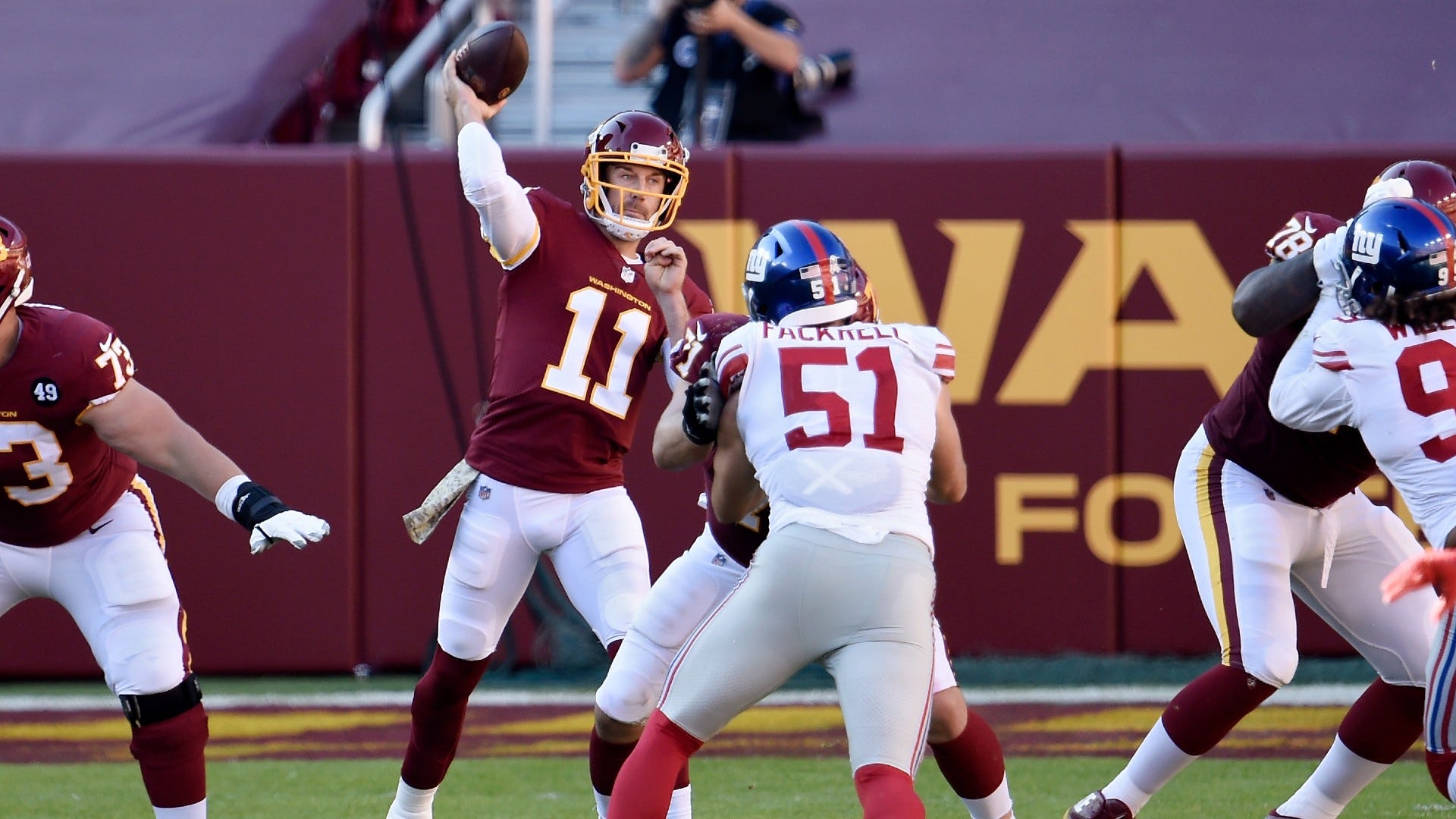 WATCH: Alex Smith throws first TD since returning from life-threatening injury