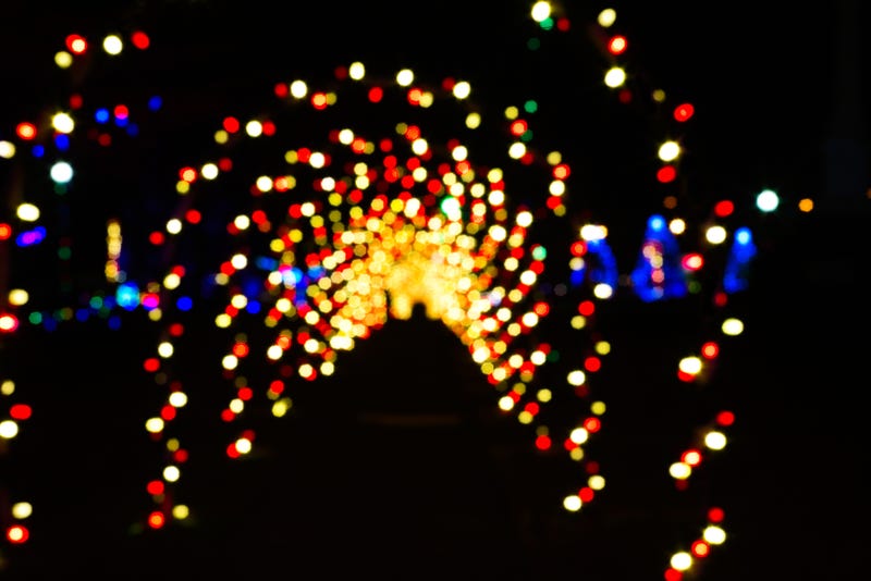 tunnel of lights