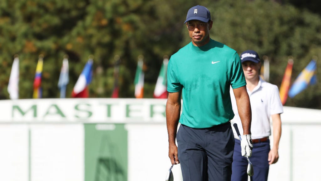 ‘I'm going with Tiger no matter what’: Jerry Rice predicts Masters repeat for Woods