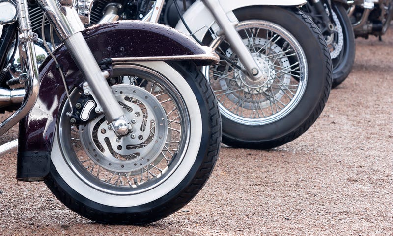 Motorcycles stock photo.
