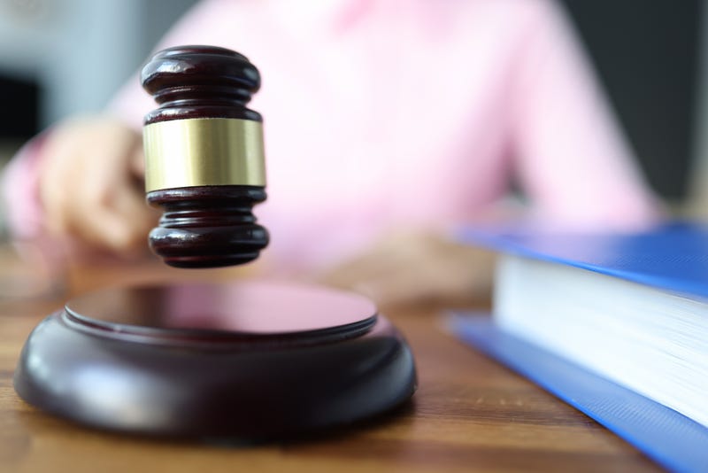 Wooden gavel
