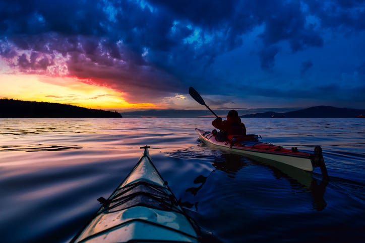 Night kayak