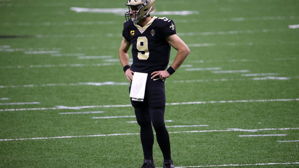 Drew Brees may miss time with rib contusion, report says