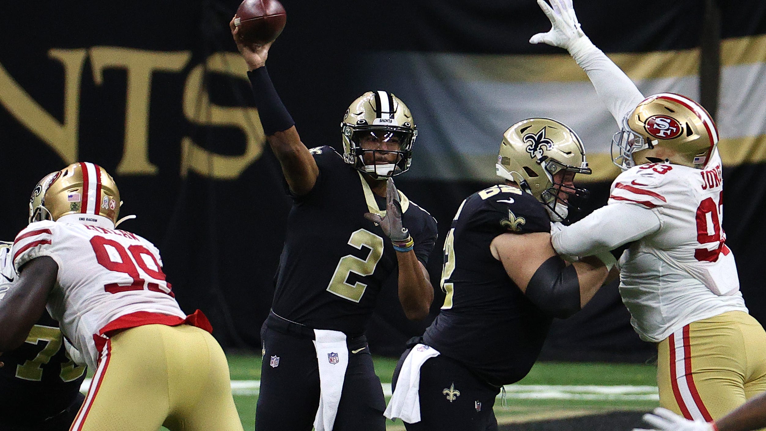 Jameis Winston felt prepared, glad to help Saints get win vs. 49ers