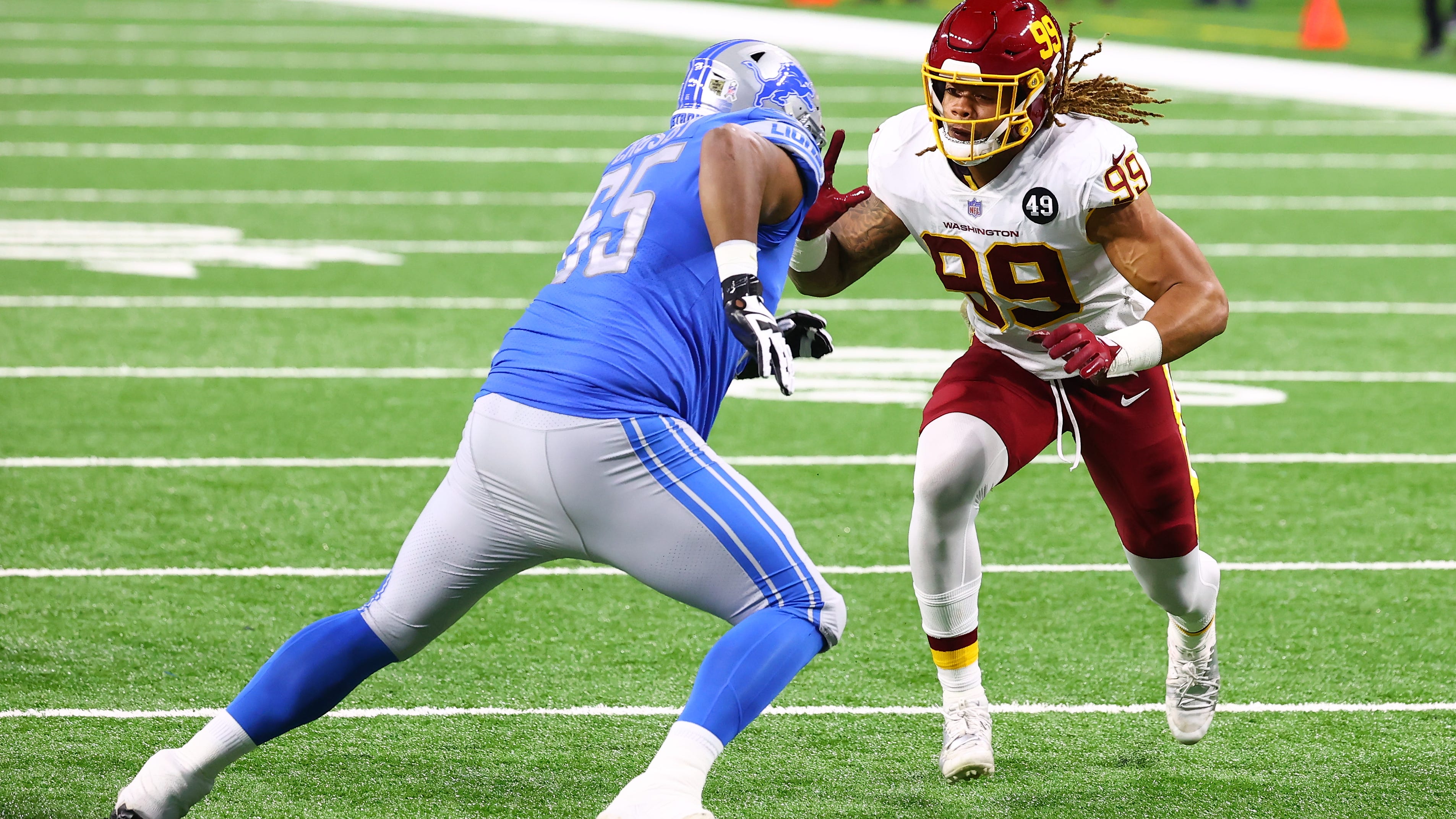 Lions are favored landing spot for Chase Young