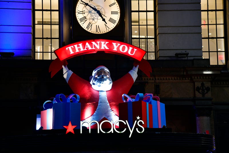 A view of the window display as Macy's Herald Square unveils Give, Love, Believe 2020 Holiday Windows on November 19, 2020 in New York City.