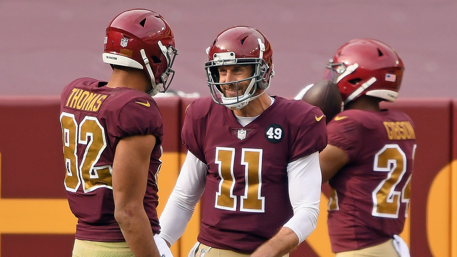 Alex Smith 'thankful for the opportunity' to earn first NFL win in 742 days