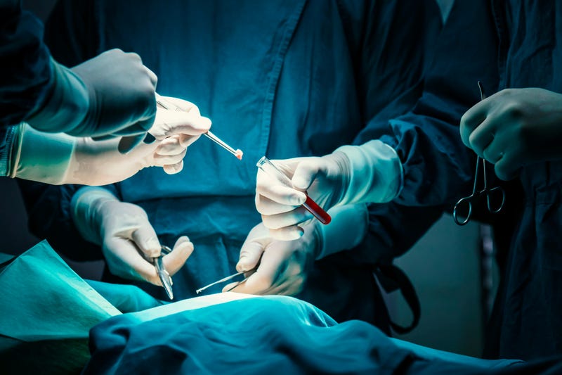 Surgery stock photo.