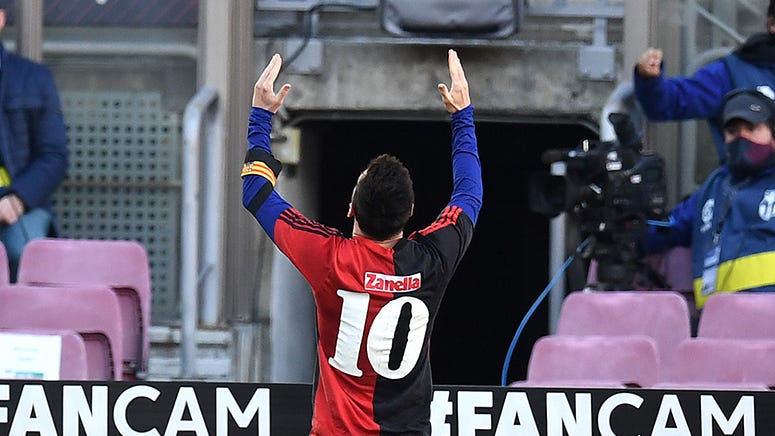 El emotivo gol y tributo de Messi para Maradona (VIDEO)