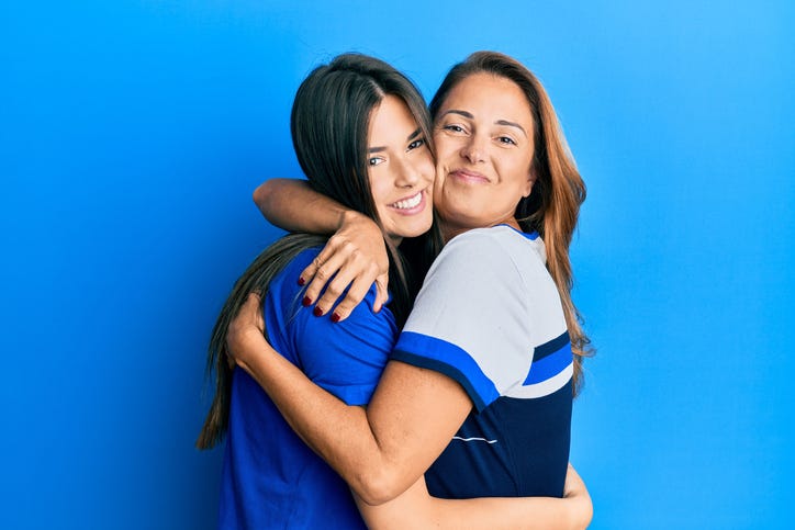 Mother and daughter