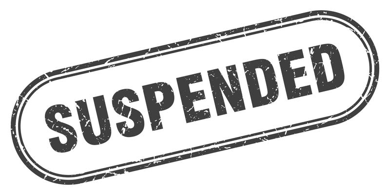 Suspended without pay